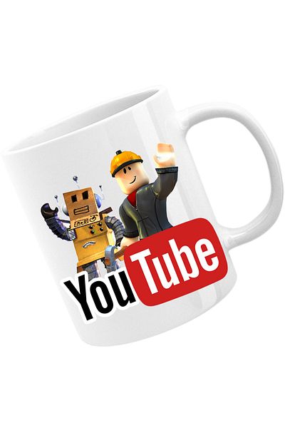 OEM Cana Roblox Youtube Creator Online Video Game, alba, 330 ml