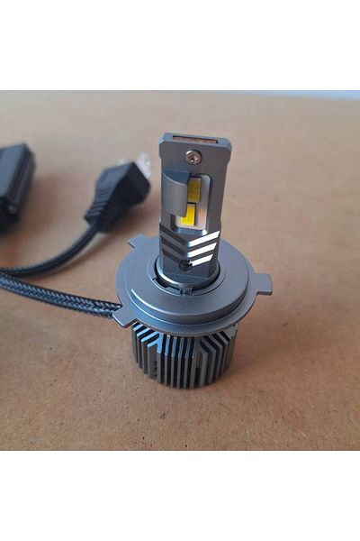 BGRJ Automotive H4 LED bulbs 24V, 120W, cold white light, canbus, trucks, machinery