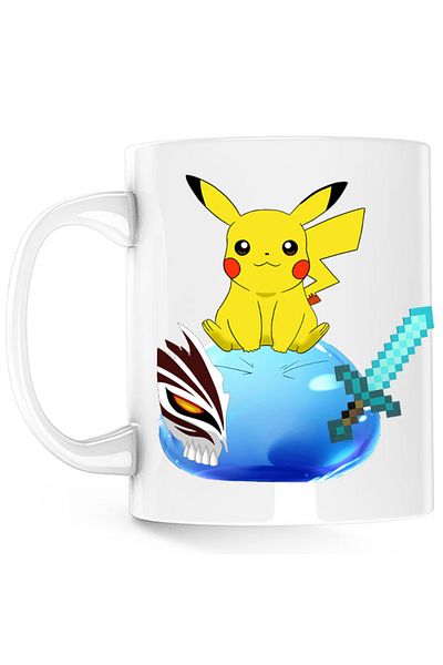 OEM Cana TenSura Slime Isekai Pikachu Ichigo Ghoul Minecraft, alba, 330 ml