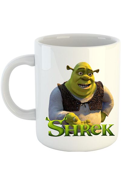 OEM Cana Shrek Logo Monster Orc Medieval, alba, 330 ml