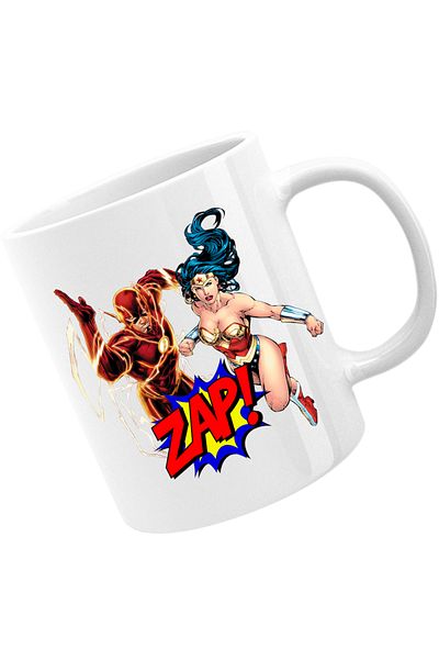 OEM Cana The Flash Wonder Woman Girl Power, alba, 330 ml