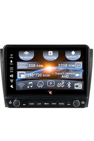 navi-it Dedicated navigation Fiesta Mk5 2002-2008(AB) with rotary buttons model 2024, 9 Inch, 2GB RAM 32GB ROM