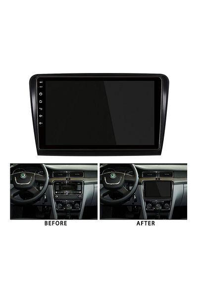 navi-it Navigatie dedicata Skoda Superb 2 2008-2015, 2 GB RAM, 32 GB ROM, Android 13, Ecran 10 inch, Proceso