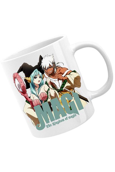 OEM Cana Magi The Labyrinth of Magic Desene Animate Sharrkan Yamraiha, white, 330 ml
