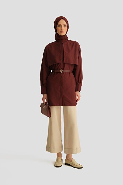 Armine Kıvrık Paça Culotte Pantolon 25YT225 Bej