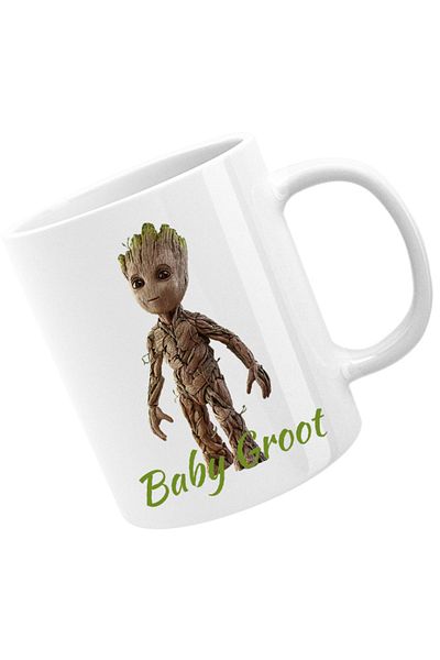 OEM Cana Baby Groot Nature Living Planet Gamora Rocket, alba, 330 ml
