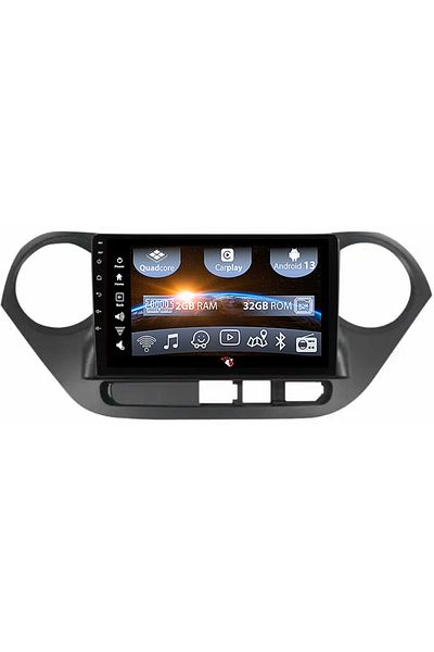 navi-it Navigatie dedicata I10 2014-2016, 9 Inch, 2GB RAM 32GB ROM, Android 13, WiFi, Bluetooth, Magazin Pla