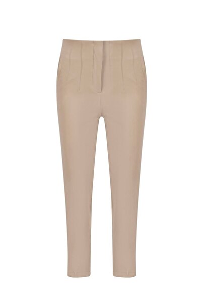 Armine Pens Detaylı Pantolon 25YH2518 Bej