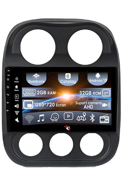 navi-it Navigatie dedicata Jeep Compass Patriot 2010-2016, 2GB RAM 32GB ROM, Quad Core, Display 10" IPS Full