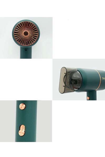 daling Uscator de par ionic, volumizator, 1800W verde