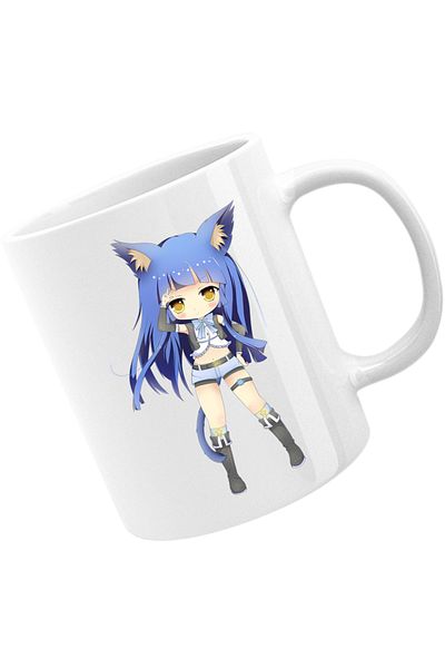 OEM Cana Fairy Tail Juvia Lockser Anime Chibi, alba, 330 ml