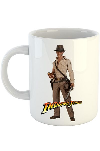 OEM Cana Indiana Jones Travel Treasure Adventure Figure, alba, 330 ml