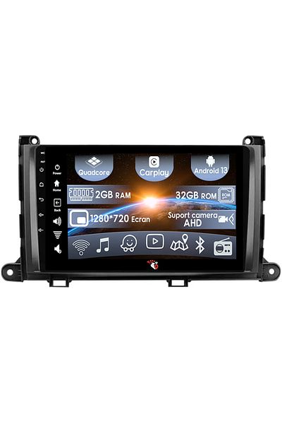 navi-it Navigatie dedicata Toyota Sienna 2009-2014, 2GB RAM 32GB ROM, Quad Core, Display 9" IPS Full HD, Car