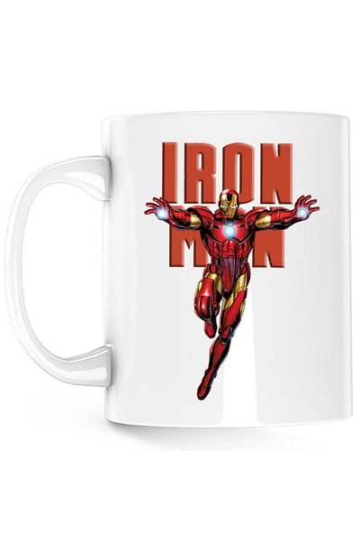 OEM Cana Ironman Jump Marvel Universe Comics Transform, alba, 330 ml