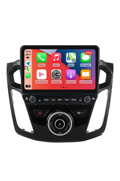 navi-it Navigatie dedicata Ford Focus 2012-2018 cu butoane rotative model 2024, 9 Inch, 2GB RAM 32GB ROM, Qu