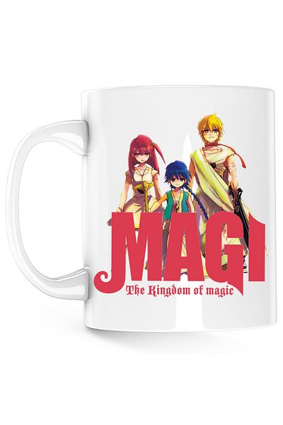 OEM Cana Magi The Labyrinth of Magic Spirit Group Angry Pose Red Logo, alba, 330 ml