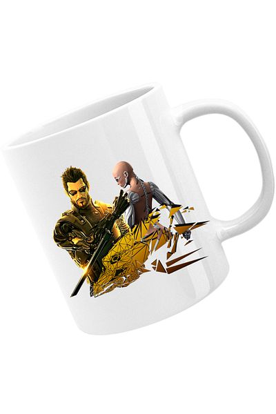 OEM Cana Deus Ex Cyborg Human Revolution Video Game, alba, 330 ml