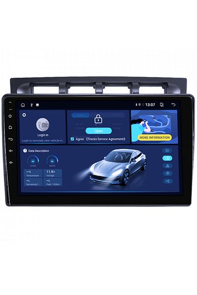 navi-it Navigatie dedicata Kia Picanto 2004-2007, 2GB RAM 32GB ROM, Quad Core, Display 9" IPS Full HD, , And