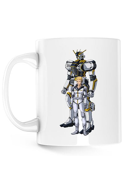 OEM Cana Gundam Io White Animeeater, white, 330 ml