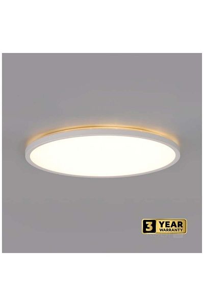Kobi Round Nivera LED ceiling light with motion sensor and light 24W, 2400lm, IP54, CCT, white,