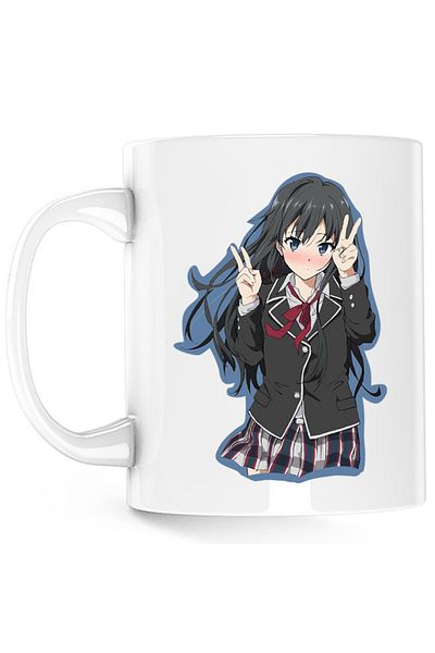OEM Cana OreGairu Yukino Yukinoshita Wind Kuundere Manga, alba, 330 ml