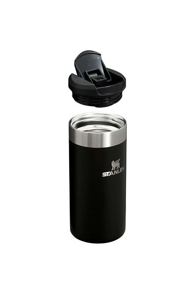 Stanley الايرلايت ™   كوب ترانزيت سعة 0.35 لتر، كوب ترمس، زجاجة مياه سوداء