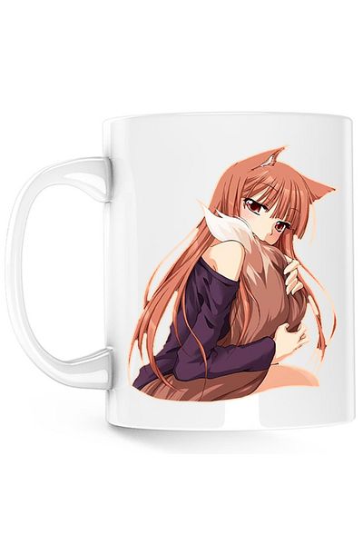 OEM Cana Spice And Wolf Holo Furry Fluffy Tail Nom, alba, 330 ml