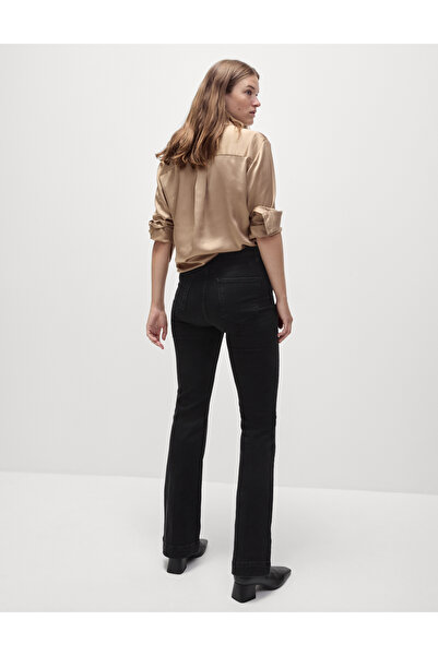 Marks & Spencer Yüksek Bel Slim Flare Jean Pantolon