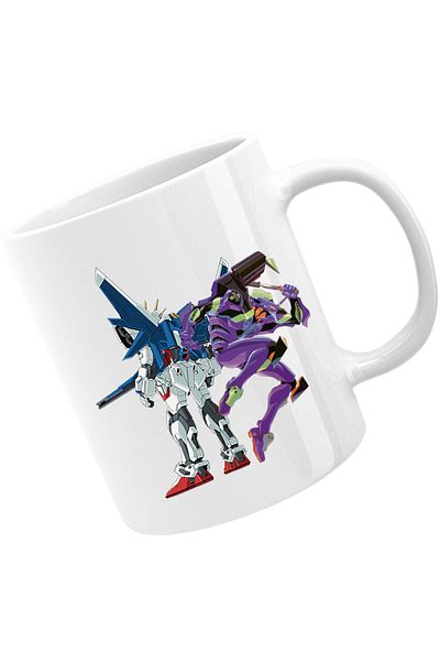 OEM Cana Gundam Robot Blue Eva Flying, alba, 330 ml