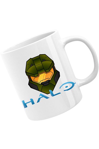 OEM Cana Halo Combat mode Evolved Zone Logo, alba, 330 ml