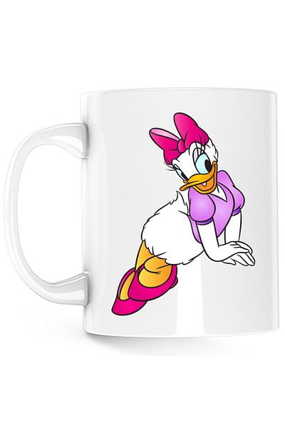 OEM Cana Donalt Duck Daisy Lady Beautiful Disney, alba, 330 ml