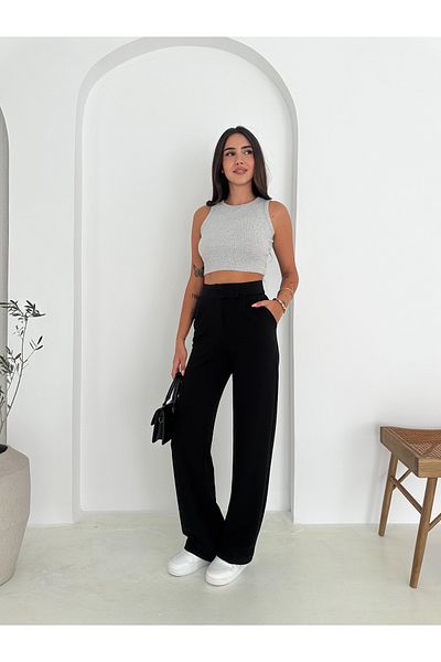 Slim'N Lift Lycra Palazzo Trousers with Velcro Closure