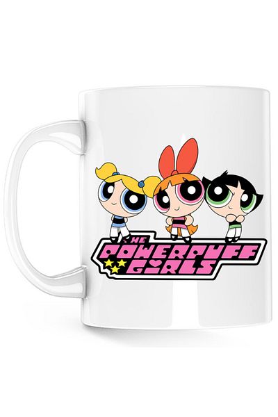 OEM Cana The Powerpuff Girls Bubble Butterup, alba, 330 ml