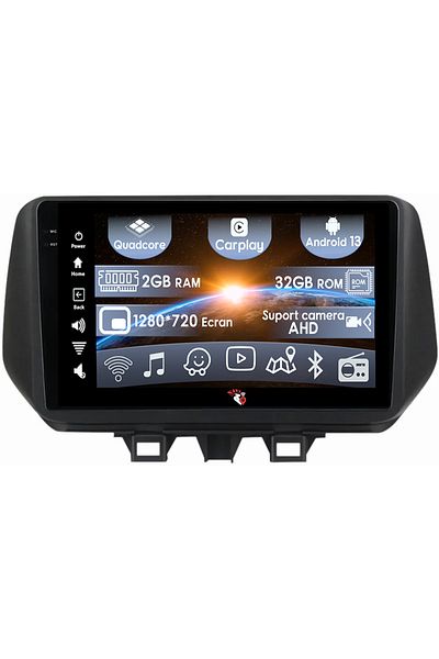 navi-it Navigatie dedicata Hyundai Tucson 2018-2020, 2GB RAM 32GB ROM, Quad Core, Display 10" IPS Full HD, C