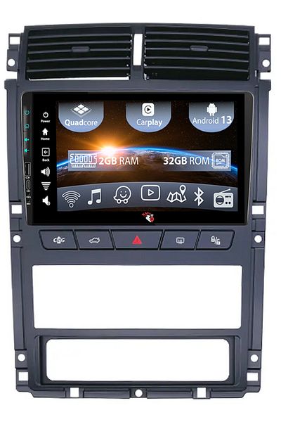 navi-it Navigatie dedicata Peugeot 405 2010-2019, USB&Butoane fizice frontale, Android 13, Wireless Carplay