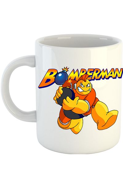 OEM Cana Bomberman Run Bomb Logo Action, alba, 330 ml