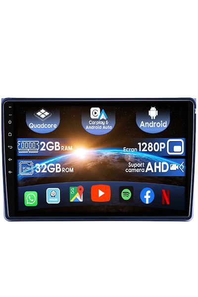 navi-it Navigatie dedicata Toyota Isis, 2GB RAM 32GB ROM, Quad Core, Display 9" IPS Full HD, , Android 14,