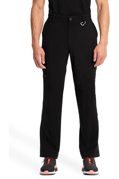 Cherokee UNIFORMS Pantaloni Medicali Antimicrobieni Cherokee PROTX2® Cargo Stretch-Infinity Negru Marime Uniforma: M
