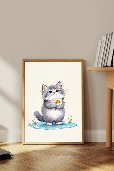 Dekorsiahome Pictură decorativă dintr-o bucată cu cadru din lemn TK0698