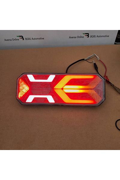 BGRJ Automotive B926 LED taillights, 5 functions, dynamic signaling, fog, 12-24V