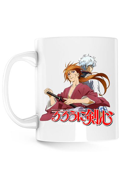 OEM Cana Rurouni Kenshin Gintoki Kenshin Backpack, alba, 330 ml