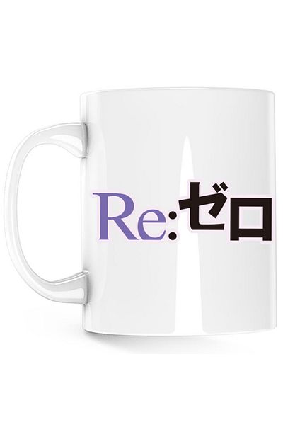 OEM Cana Re Zero Logo Fantasy Drama Isekai Fortnite, white, 330 ml
