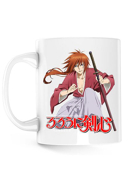 OEM Cana Rurouni Kenshin Sword Sit Meiji Swordsman Romantic Story, alba, 330 ml