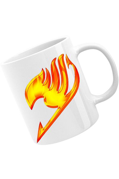 OEM Cana Fairy Tail Emblem Dragon Logo Anime, alba, 330 ml