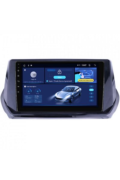 navi-it Navigatie dedicata Peugeot 208/2008 2019+, 2GB RAM 32GB ROM, Quad Core, Display 9" IPS Full HD, , An