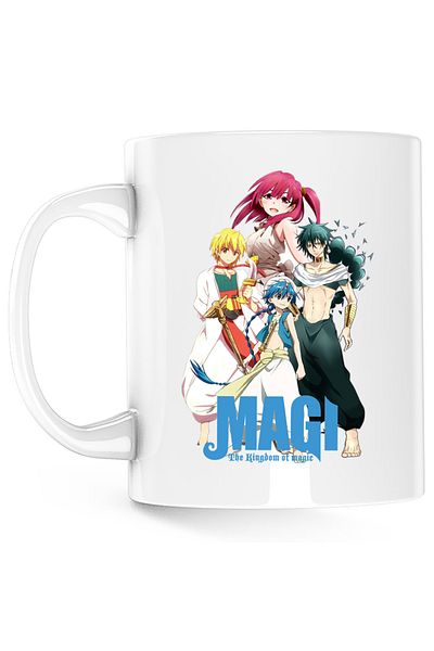 OEM Cana Magi The Labyrinth of Magic Alladin Friends Anime, alba, 330 ml
