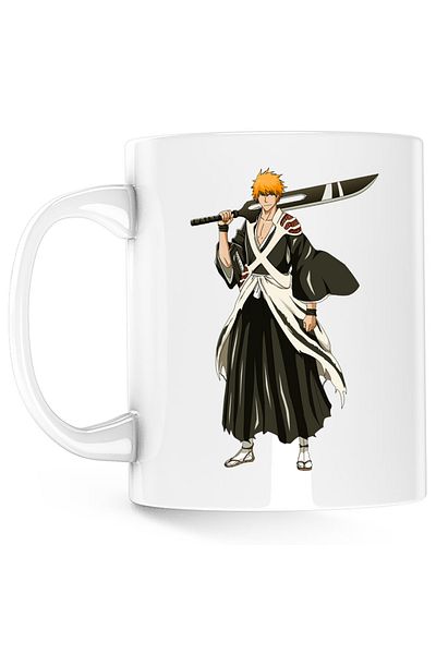 OEM Cana Bleach Ichigo Animeeater Yamamoto Rukia, white, 330 ml