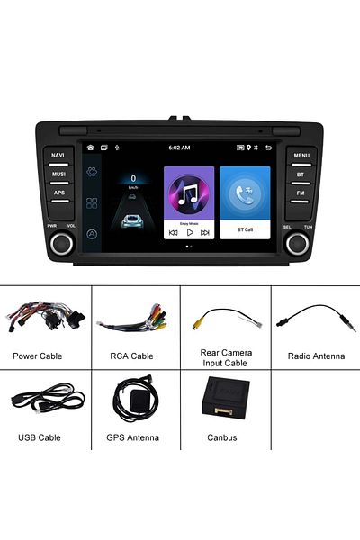 navi-it Navigatie dedicata Skoda Octavia, 2GB RAM 32GB ROM, Quad Core, Display 8" IPS, Carplay, Android 13,