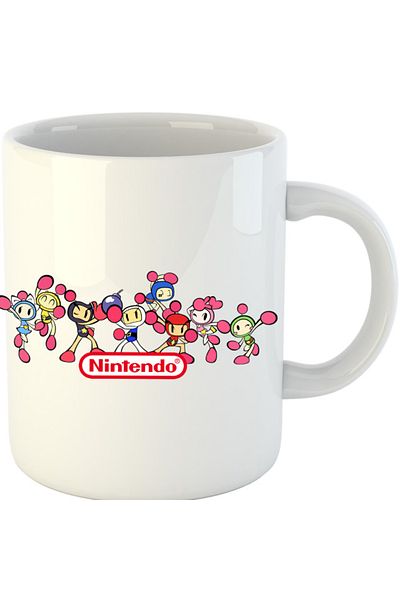 OEM Cana Bomberman All Team Console Game, alba, 330 ml