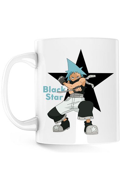 OEM Cana Soul Eater Black Star Otaku Fight Pose Spirit Trap, alba, 330 ml